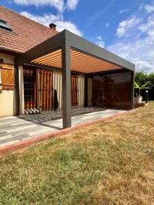 realisation de pergola bioclimatique près de gournay-en-bray 60380 zeude